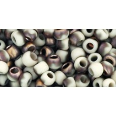 Круглый бисер ТОХО 6/0 HYBRID Apollo - Frosted Lt Beige (Y856F) - 250гр