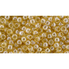 Круглый бисер ТОХО 8/0 Transparent-Lustered Lt Topaz (103) - 250гр