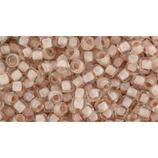 Круглый бисер ТОХО 8/0 Lt Topaz/Dk Topaz (1069) - 250гр