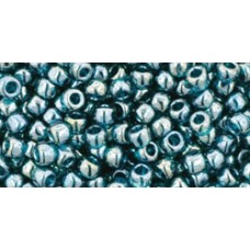 Круглый бисер ТОХО 8/0 Transparent-Lustered Teal (108BD) - 250гр