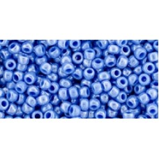 Круглый бисер ТОХО 8/0 Opaque-Lustered Denim Blue (124D) - 250гр Круглый бисер ТОХО 8/0 Opaque-Lustered Denim Blue (124D) - 250гр