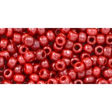 Круглый бисер ТОХО 8/0 Opaque-Lustered Cherry (125) - 250гр