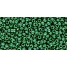 Круглый бисер ТОХО 8/0 Opaque-Lustered Mint Green (130) - 250гр