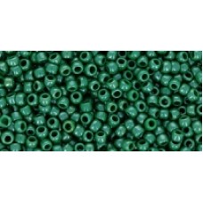 Круглый бисер ТОХО 8/0 Opaque Shamrock Luster (130D) - 250гр