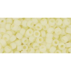 Круглый бисер ТОХО 8/0 Ceylon Frosted Banana Cream (142F) - 250гр