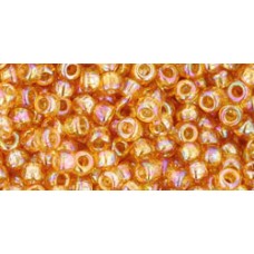 Круглый бисер ТОХО 8/0 Transparent-Rainbow Med Topaz (162B) - 250гр