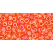 Круглый бисер ТОХО 8/0 Transparent-Rainbow-Frosted Hyacinth (174BF) - 250гр