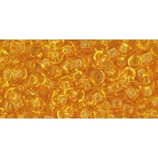 Круглый бисер ТОХО 8/0 Transparent Lt Topaz (2) - 250гр