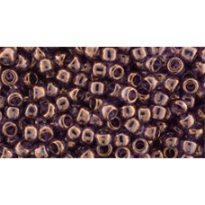 Круглый бисер ТОХО 8/0 Gold-Lustered Lilac (202) - 250гр