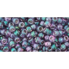 Круглый бисер ТОХО 8/0 Gold-Lustered Hydrangea (206) - 250гр