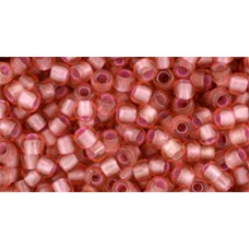 Круглый бисер ТОХО 8/0 Silver-Lined Almond Blossom (2201) - 250гр