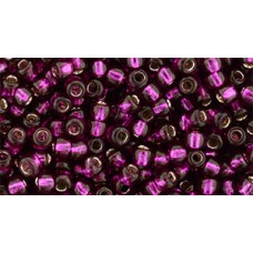 Круглый бисер ТОХО 8/0 Silver-Lined Dragonfruit (2223) - 250гр