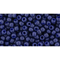 Круглый бисер ТОХО 8/0 Semi Glazed - Navy Blue (2607F) - 250гр