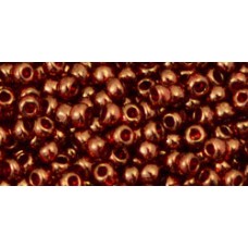 Круглый бисер ТОХО 8/0 Gold-Lustered African Sunset (329) - 250гр