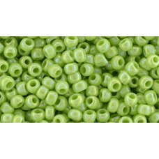 Круглый бисер ТОХО 8/0 Opaque-Rainbow Sour Apple (404) - 250гр