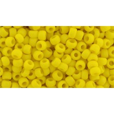 Круглый бисер ТОХО 8/0 Opaque-Frosted Sunshine (42BF) - 250гр