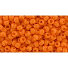 Круглый бисер ТОХО 8/0 Opaque Orange (42D) - 250гр