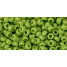 Круглый бисер ТОХО 8/0 Opaque Sour Apple (44) - 250гр