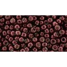 Японский круглый бисер TOHO Beads 8/0 Galvanized Brick Red (564)