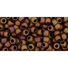 Круглый бисер ТОХО 8/0 Opaque-Pastel-Frosted Mudbrick (618) - 250гр
