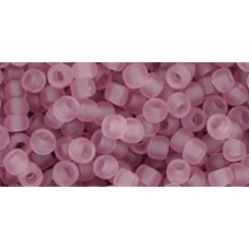 Круглый бисер ТОХО 8/0 Transparent-Frosted Lt Amethyst (6F) - 250гр