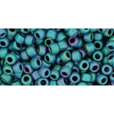 Круглый бисер ТОХО 8/0 Matte-Color Iris - Teal (706) - 250гр