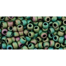 Круглый бисер ТОХО 8/0 Matte-Color Iris - Peridot (707) - 250гр