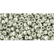 Круглый бисер ТОХО 8/0 Metallic Silver (714) - 250гр