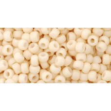 Круглый бисер ТОХО 8/0 Opaque-Pastel-Frosted Apricot (763) - 250гр