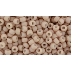 Круглый бисер ТОХО 8/0 Opaque-Pastel-Frosted Shrimp (764) - 250гр