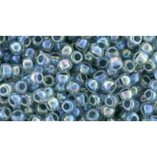 Круглый бисер ТОХО 8/0 Inside-Color Rainbow Crystal/Montana Blue-Lined (773) - 250гр