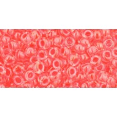 Круглый бисер ТОХО 8/0 Luminous Neon Salmon (803) - 250гр