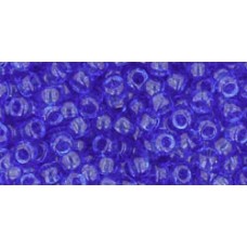 Круглый бисер ТОХО 8/0 Transparent Sapphire (942) - 250гр