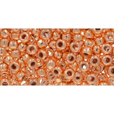 Круглый бисер ТОХО 8/0 Metallic Copper Penny (MAG03) - 100гр