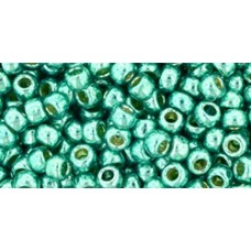 Круглый бисер ТОХО 8/0 PermaFinish - Galvanized Green Tea (PF561) - 250гр