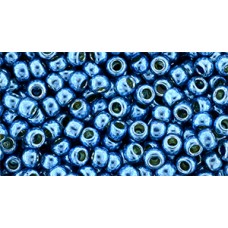 Круглый бисер ТОХО 8/0 Permafinish - Galvanized Aqua Sky (PF582) - 250гр