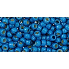 Круглый Бисер ТОХО 8/0 Permafinish - Matte Galvanized Caribbean Blue (PF583F) - 250гр