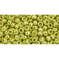 Круглый Бисер ТОХО 8/0 Permafinish - Galvanized Yellow Gold (PF590) - 250гр