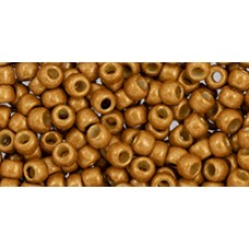 Круглый Бисер ТОХО 8/0 Permafinish - Matte Galvanized Old Gold (PF591F) - 250гр