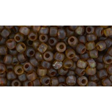 Круглый бисер ТОХО 8/0 HYBRID Frosted Natural - Picasso (Y301F) - 250гр
