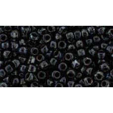 Круглый бисер ТОХО 8/0 HYBRID Jet - Picasso (Y302) - 250гр
