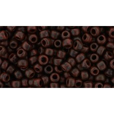 Круглый бисер ТОХО 8/0 HYBRID Frosted Pepper Red - Picasso (Y304F) - 250гр