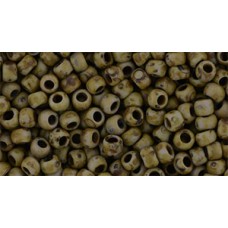 Круглый бисер ТОХО 8/0 HYBRID Opaque-Frosted Lavender - Picasso (Y311F) - 250гр