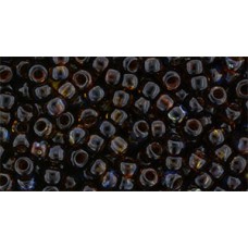 Круглый бисер ТОХО 8/0 HYBRID Transparent Lt Topaz - Picasso (Y313) - 250гр