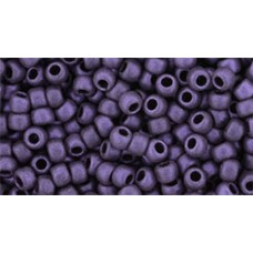 Круглый бисер ТОХО 8/0 HYBRID Metallic Suede - Purple (Y612) - 250гр