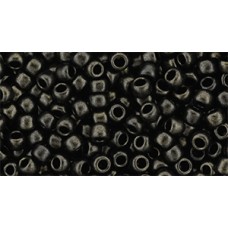 Круглый бисер ТОХО 8/0 HYBRID Metallic Suede - Dk Green (Y633) - 250гр