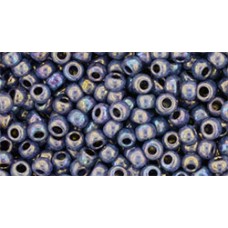 Круглый бисер ТОХО 8/0 HYBRID Oxidized Bronze Blueberry (Y861) - 250гр