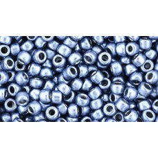 Круглый бисер ТОХО 8/0 HYBRID Metallic - Airy Blue (YPS0011) - 250гр