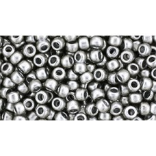 Круглый бисер ТОХО 8/0 HYBRID Metallic - Sharkskin (YPS0018) - 250гр