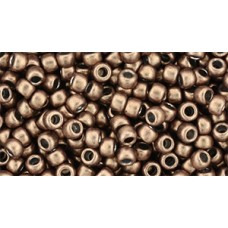 Круглый бисер ТОХО 8/0 HYBRID Metallic - Warm Taupe (YPS0020) - 250гр